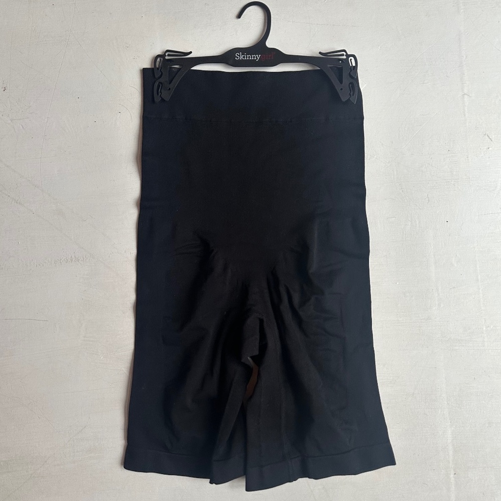 NWT SkinnyGirl Black Shapewear Control Shorts